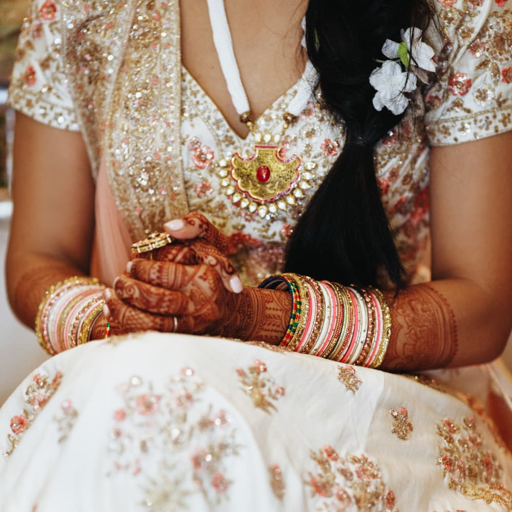Bridal mehndi services in Nashville, TN with modern and traditional styles